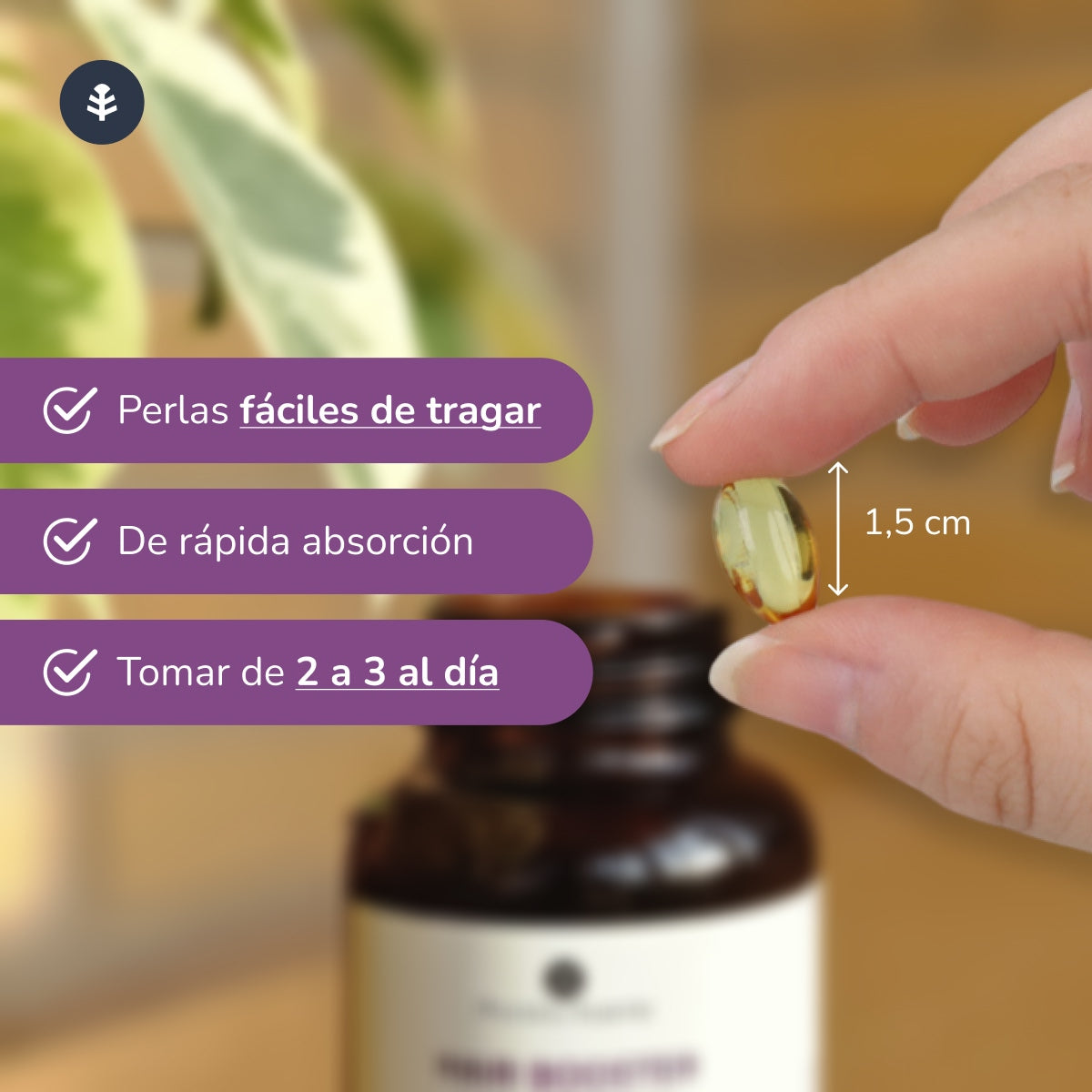 Pack 3xÓmega 7 Espinheiro Marítimo Planeta Huerto 180 Pérolas