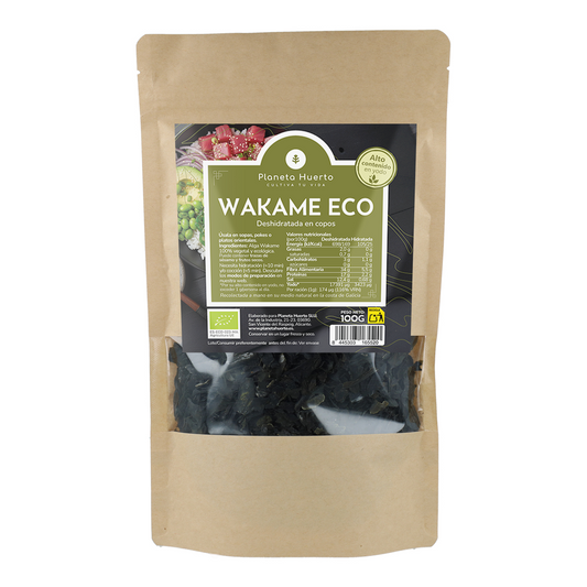 Flocos de algas wakame ECO Planeta Huerto 100 g