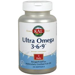 Ultra Ómega 3*6*9 Kal 50 Pérolas