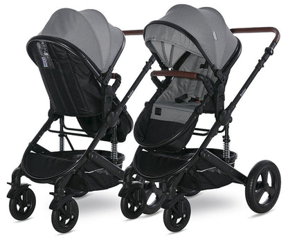 Carro De Bebé Dos Piezas Boston Hasta 22 Kg Dolphin Grey_2