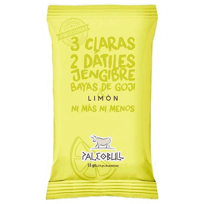 Paleobull Barra Energética de Limão, Goji e Gengibre 55g