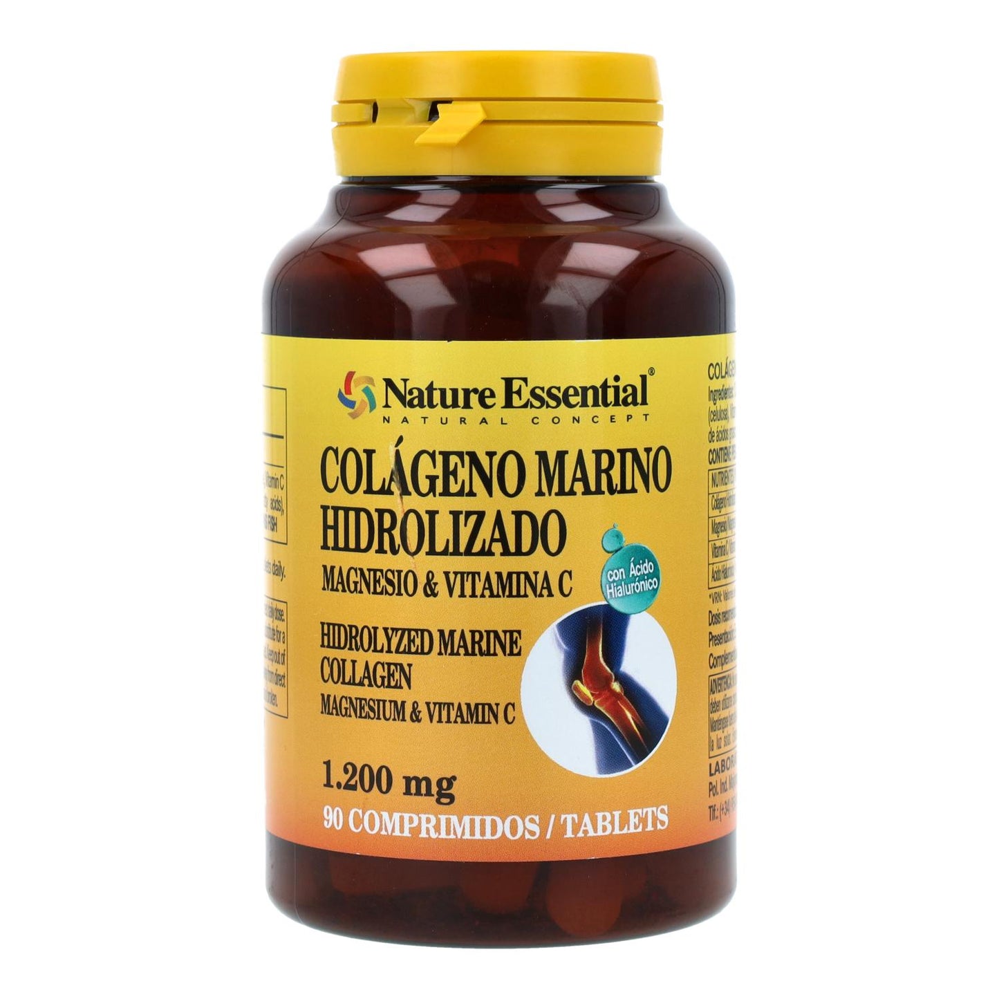 Colagénio marinho hidrolisado + MG 1200 mg 90 comp