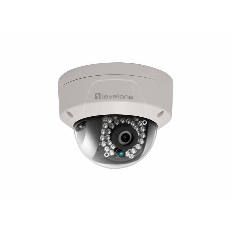 Levelone Ipcam Fcs-3087 Dome Out 5mp H.264 Ir 5w Poe_0