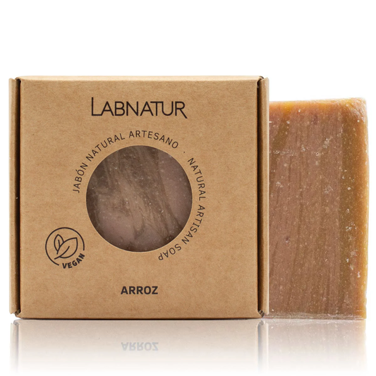 Jabón Natural Artesano De Arroz Labnatur 100 g | Iluminador | Suavizante | Cuidado Diario_0