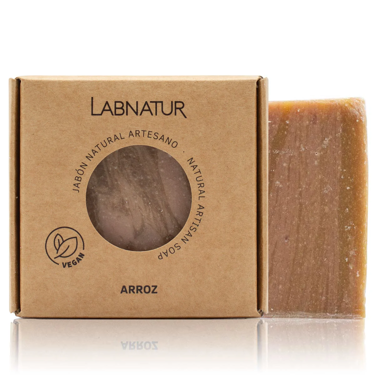 Jabón Natural Artesano De Arroz Labnatur 100 g | Iluminador | Suavizante | Cuidado Diario_0