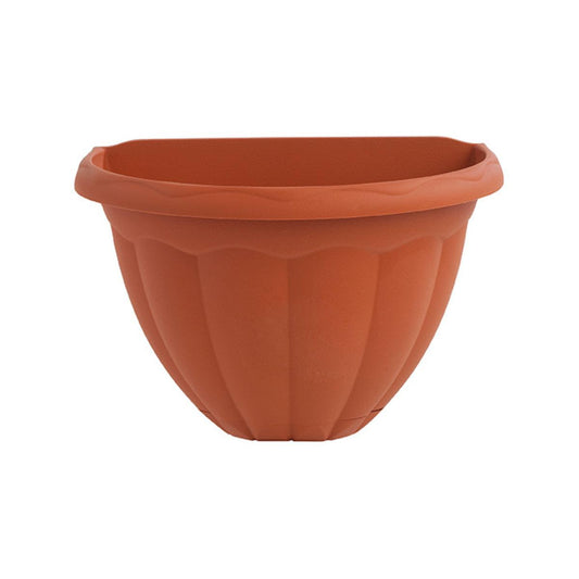 Vaso de parede em terracota 30 x 20 x 20 cm