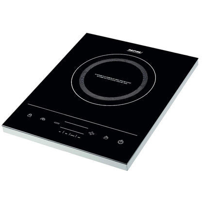 Placa Vitrocerámica Inducción Portátil, 10 Niveles Potencia, Temporizador, Programable, Control Táctil Mpm Mke-06 Negro_1
