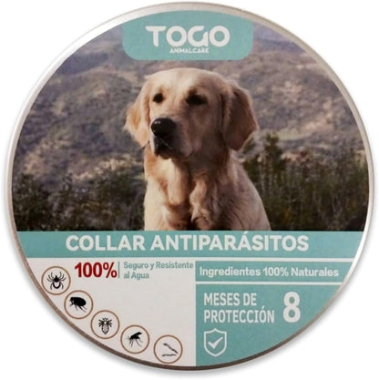 Collares Repelente Antipulgas Y Garrapatas Para Perros Y Gatos | 8 Meses De Protección | Waterproof 65cm_5