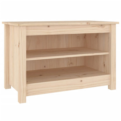 Banco Zapatero De Madera De Pino Maciza 70x38x45,5 Cm / Vetonek_4