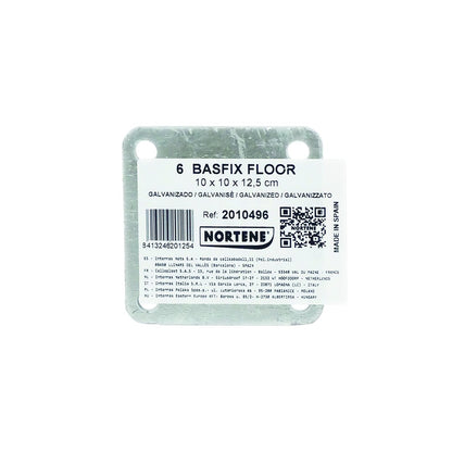 Anclaje Suelo Para Celosia Basfix Floor 10x10x12.5 Cm Nortene_1