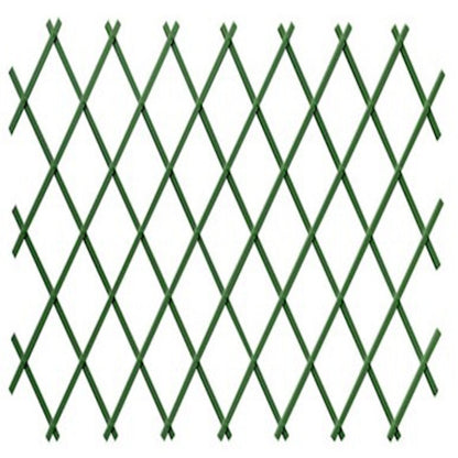 Celosia Plastica| Composicion 100% Pvc| Tutor De Plantas| Resistente| Decoracion Jardin 1x2m_0