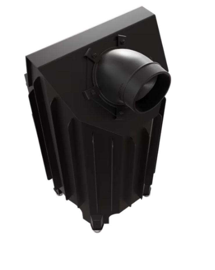 Bricosol Chimenea De Leña De Acero Kratki Blanka 8 Kw Ø 160_2