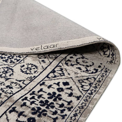 Dutch Lifestyle Alfombra Durban Jahrg Gris Y Azul 230x160 Cm_1
