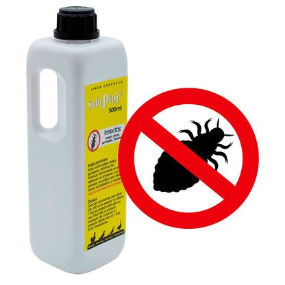 Solupioj (500 Ml) - Producto Biodegradable - Previene Los Parásitos Externos Como Piojillo, Ácaro Rojo, Garrapatas_1