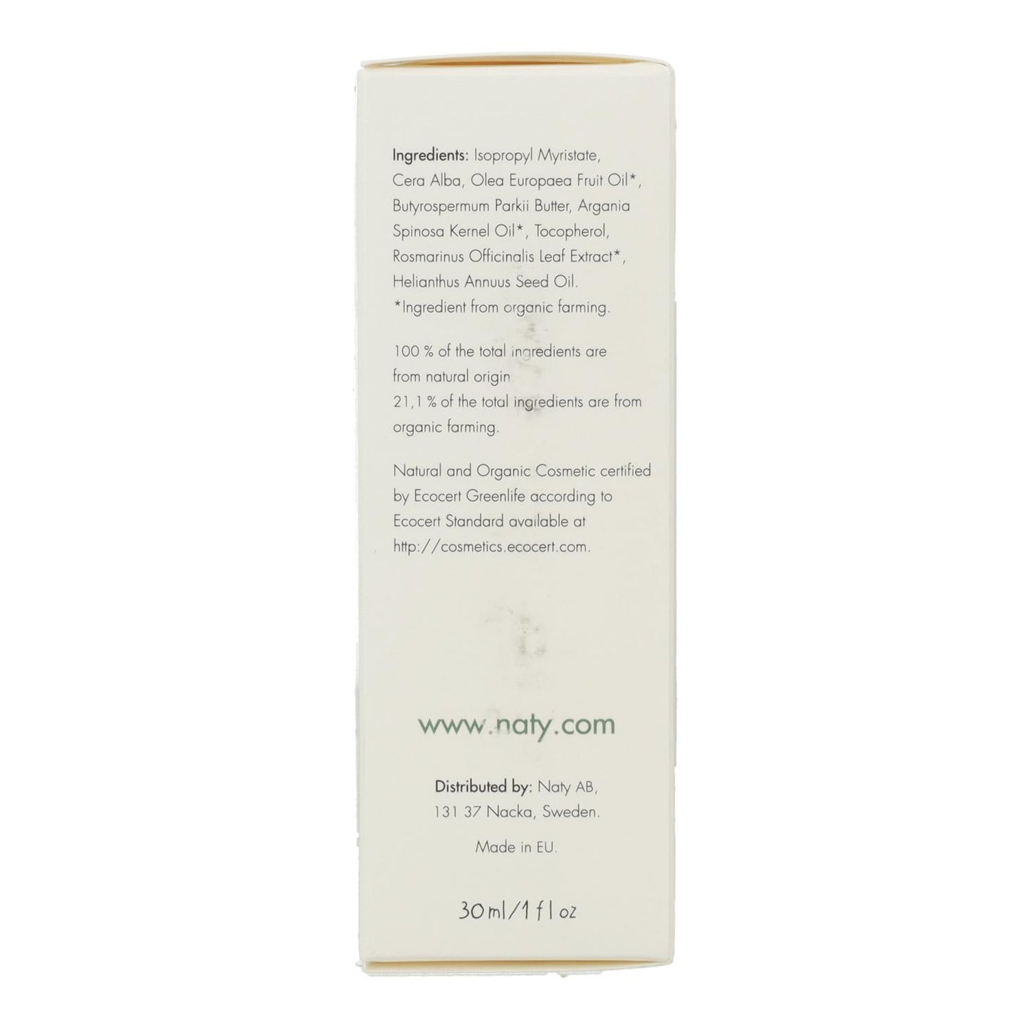 Bálsamo para Mamilos 30ml, Naty