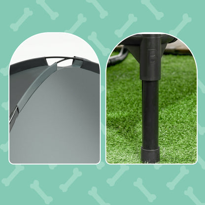 Pawhut Cama Para Mascotas Con Carpa Impermeable Para Perro Gato Exterior_3