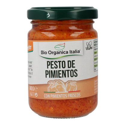 Pimento Vegan Pesto Bio Organica Italia 140 gr 