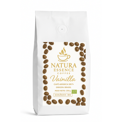 Café Aromatizado Crema De Vainilla 250 G – 100 % Arábica Natural | Tostado Premium Con Aroma Suave A Vainilla_0