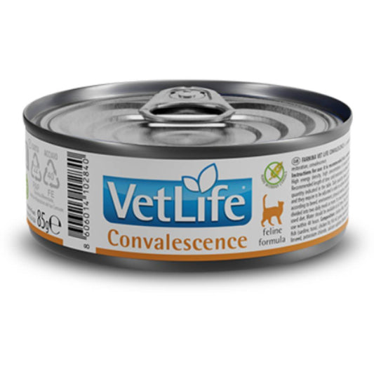 Fórmula Felina Vet Life Convalescença Farmina 85 g
