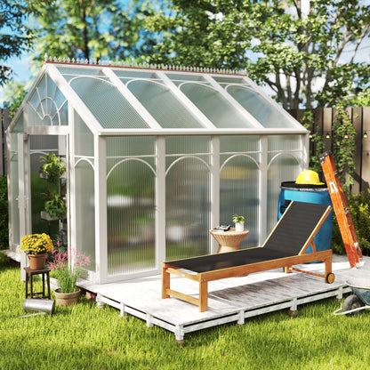 Outsunny Tumbona De Madera De Acacia Con Ruedas Respaldo Ajustable Negro_3
