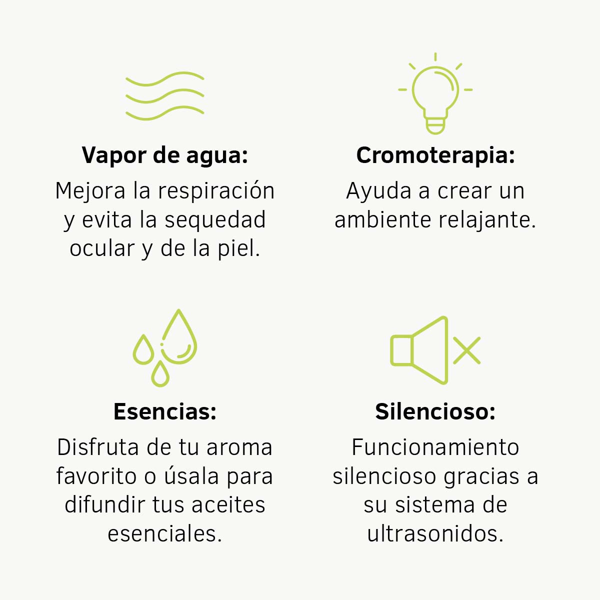 Brumizador Ultrasónico 100 ml SYS Aromas | Humidificador Compacto | Difusor Aromaterapia | Luz Led_2
