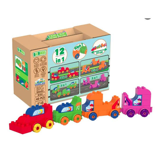 Carro Biobuddi de 39 peças