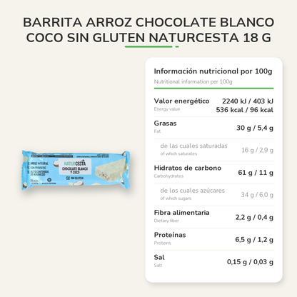 Información nutricional