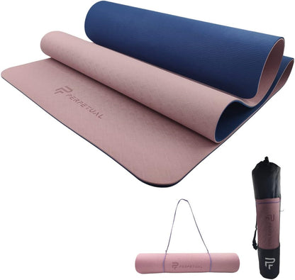 Esterilla Perpetual De Yoga Y Pilates Antideslizante De 6mm Con Correa Y Bolsa De Transporte_0