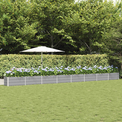 Jardinera Gris Claro 770 X 50 X 45 Cm Acero Galvanizado_1