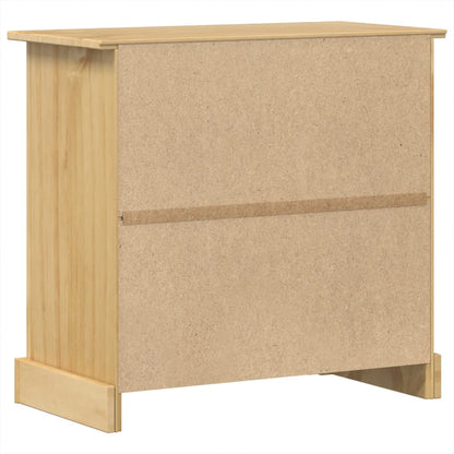Aparador Corona Madera Maciza De Pino 87x40x76 Cm / Vetonek_4