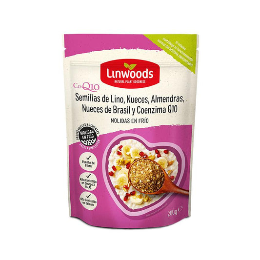 Linwoods Sementes de Linhaça, Amêndoas e Nozes Moídas 200g