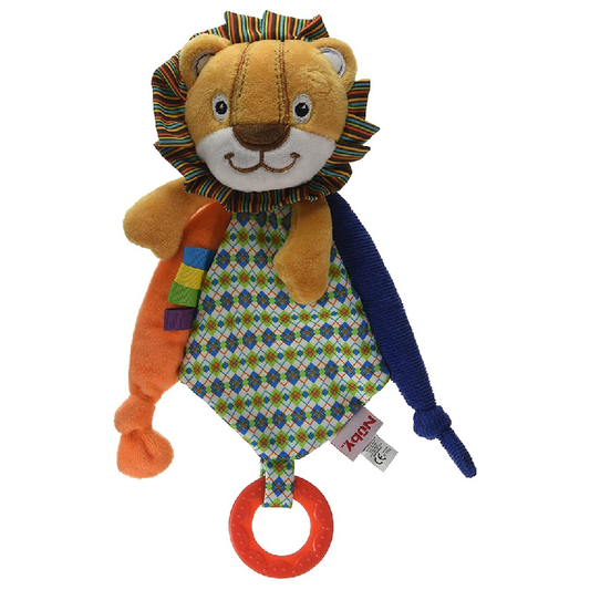 Cobertor mordedor Nuby Fox e Ouriço