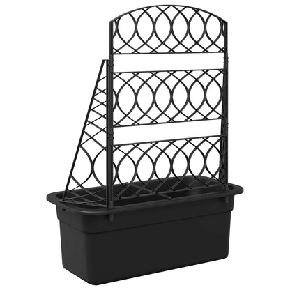 Enrejado Para Macetas Gris Antracita 58 X 29 X 78 Cm Pp_5