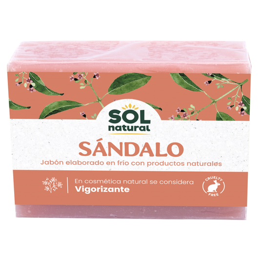 Sabonete natural de sândalo Sol Natural 100 g