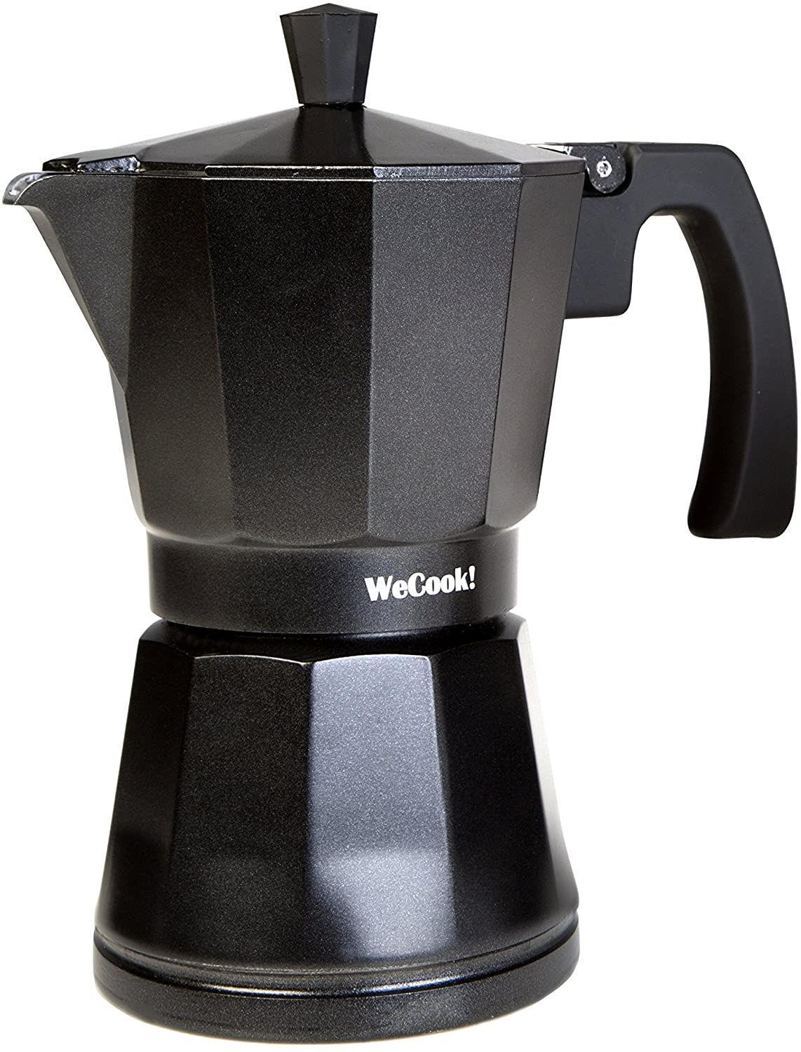 Wecook Cafetera Aluminio Luccia Apta Induccion 12 Tazas 30112_0