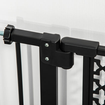 Pawhut Barrera De Seguridad De Perros Puertas Escaleras 74-80 Cm_4