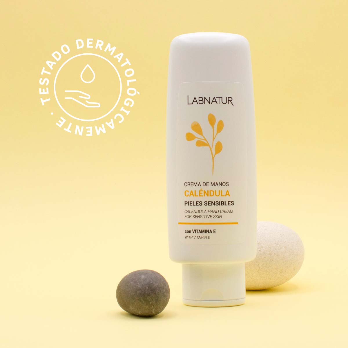 Crema de Manos Caléndula Labnatur 100 ml | Hidratante | Calmante | Manos Secas y Sensibles_2