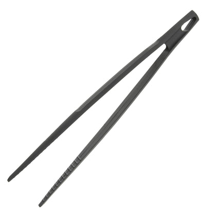 Pinzas De Cocina, Color Negro, Fabricadas En Nylon, 30cm._0