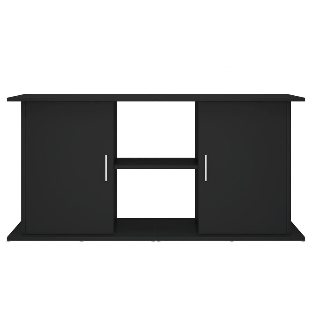 Vidaxl Soporte Para Acuario Madera De Ingeniería Negro 121x41x58 Cm_4