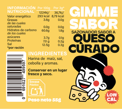 Pack Básicos Gimme Sabor | 5 Sazonadores Vegetales 55g | Sin Gluten, Sin Alérgenos_3