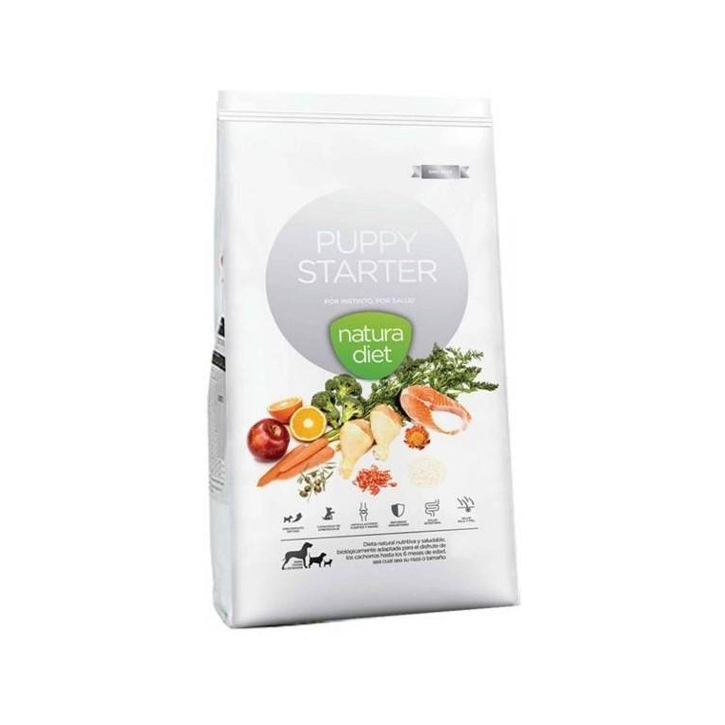 Ração para cães Natura Diet Puppy Starter sem OGM 3 kg