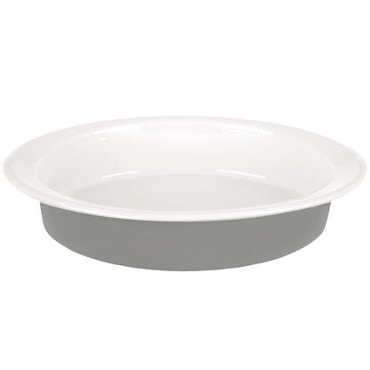 Bateria De Cocina 7 Piezas De Acero Vitrificado Apta Para Induccion Magefesa Con Fuente Oval 36cm En Gres Masterpro Gravity_4