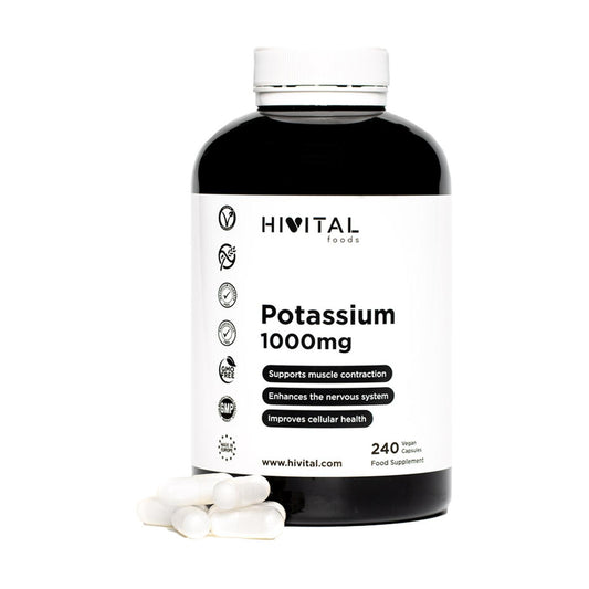 Potássio 1.000 mg Hivital 240 cápsulas