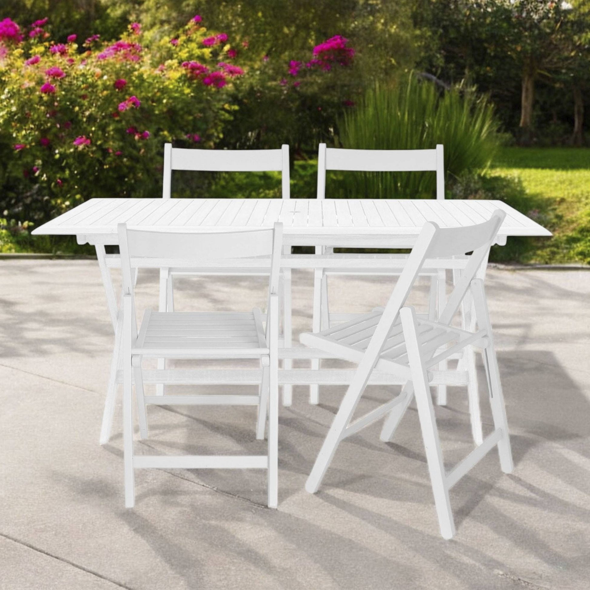 Well Home Mobiliario & Decoración - Pack 4 Sillas Bas En Madera De Haya, Acabado Blanco_2