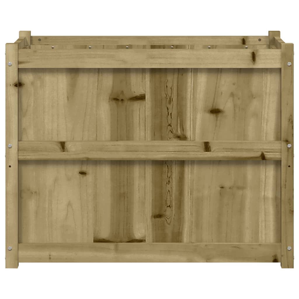 Jardinera De Madera De Pino Impregnada 90x50x70 Cm_4