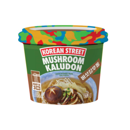 Noodles instantâneos, Ra Udong, cogumelo Korean Street 213 g