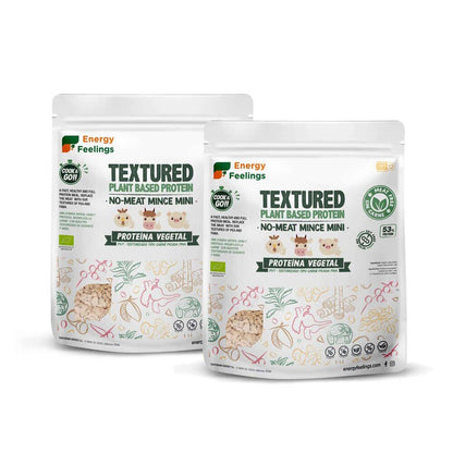 Proteína Vegetal Texturizada (PVT) - Tipo de carne fina moída biológica
