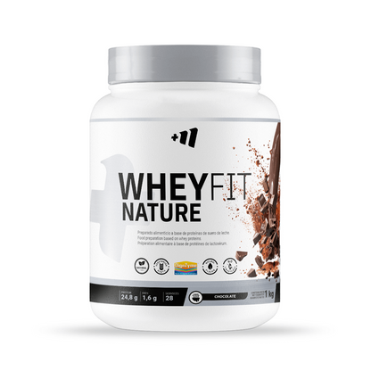 Whey Fit Nature - 1 Kg - Chocolate - Proteina Sin Azucar - Masmusculo_0