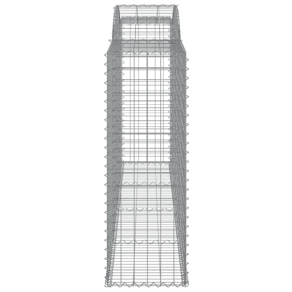 Cestas Gaviones 20 Uds Forma De Arco Hierro 300x50x140/160 Cm_4