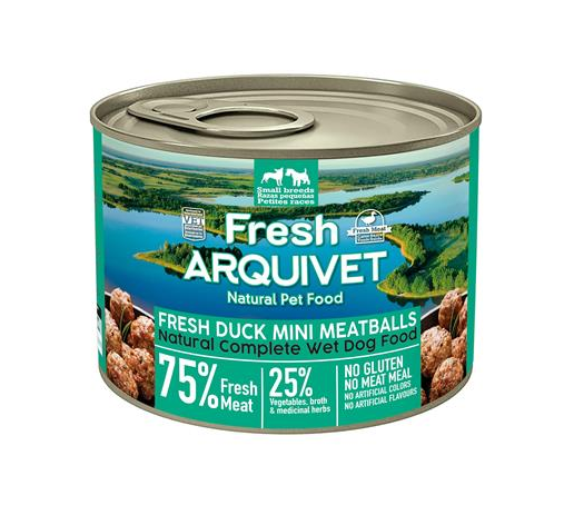 MINI Almôndegas de Pato Frescas Arquivet 200 g Mini almôndegas com pato, batata-doce e laranja